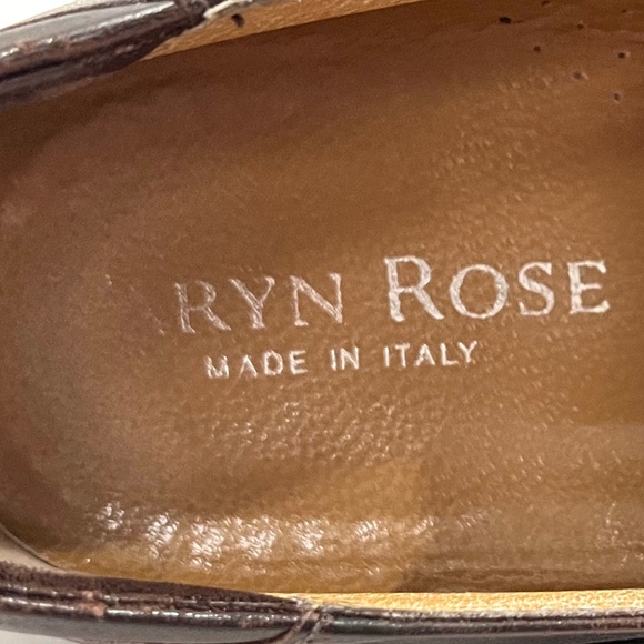 Taryn Rose Italian-Made Men's Brown Leather Loafers/Driving Shoes, Size 43C - Picture 12 of 14